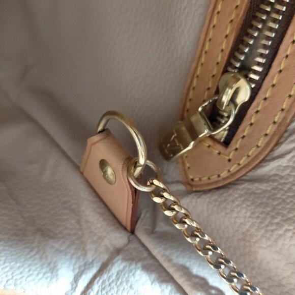 Authentic Louis Vuitton Bucket PM Brown Monogram Tote Bag mn591-120825 - Picture 15 of 16